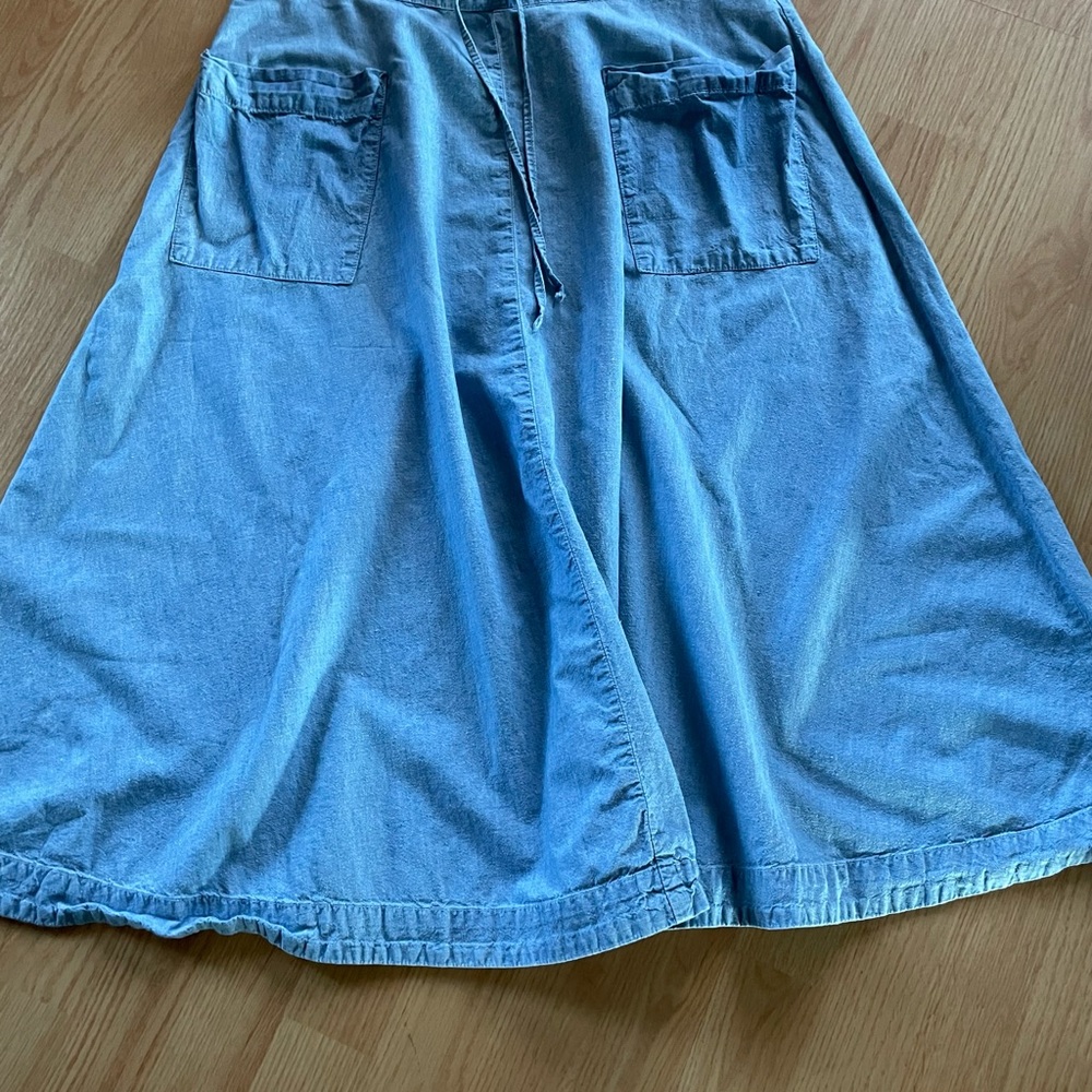 Lucky Brand Chambray Skirt, Boho, size small - Picture 3 of 8